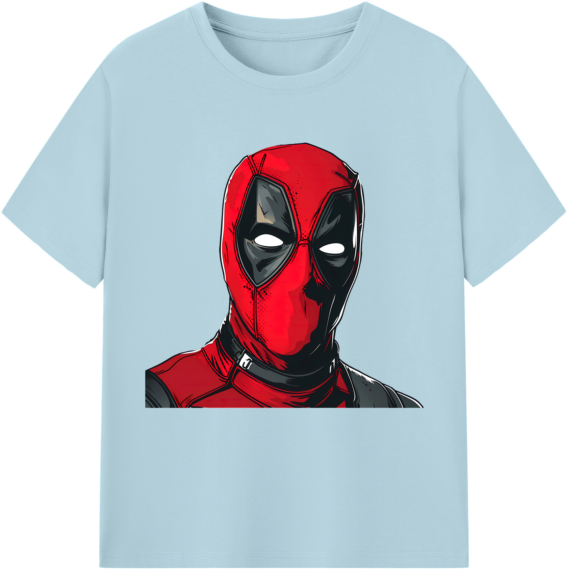 （画像用） Deadpool デッドプール 綿100％半袖Tシャツ（フロントプリント）